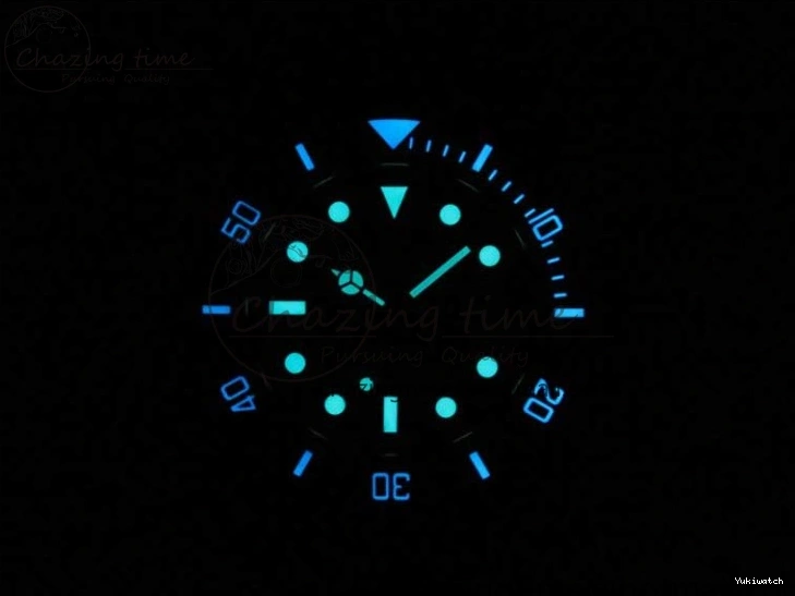 Edition SA3135 Black Black Green Strap Rubber Submariner Best 5GF Ceramic Dial on 40mm 0425